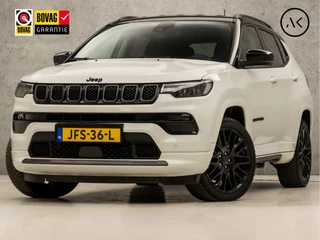 Jeep Compass 4xe 240 Plug-in Hybrid Electric S Sport 240Pk Automaat (VIRTUAL COCKPIT, APPLE CARPLAY, GROOT NAVI, LEDER, CAMERA, SPORTSTOELEN, ADAPTIVE CRUISE, KEYLESS, STOELVERWARMING, NIEUWSTAAT)