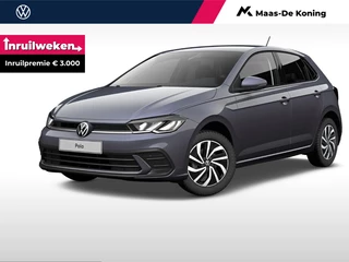 Hoofdafbeelding Volkswagen Polo Volkswagen Polo Life Edition 1.0 TSI 95 pk 7 versn. DSG · Achteruitrijcamera · Airconditioning automatisch, 2-zone(Climatronic)