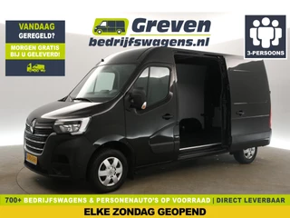 Renault Master T33 2.3 dCi L2H2 150PK Airco Camera Cruise 2xSchuifdeur LED PDC 3 Persoons Elektrpakket Trekhaak