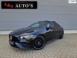Mercedes-Benz CLA-klasse 200 AMG Night Panodak Memory Burmester Camera Sfeerverlichting Multibeam19inc velg Draadloze oplader