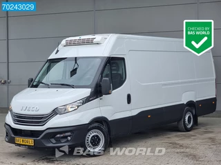 Hoofdafbeelding Iveco Daily Iveco Daily 35S18 3.0l Automaat L4H2 KoelerThermo King V-200 MAX 230V stekker Koelwagen Koel Kühlwagen 12m3 Airco Cruise control