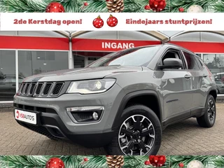 Jeep Compass 4xe 240 PLUG-IN HYBRID 240PK AUT. TRAILHAWK HALF-LEER NAVI CAMERA TREKHAAK CARPLAY