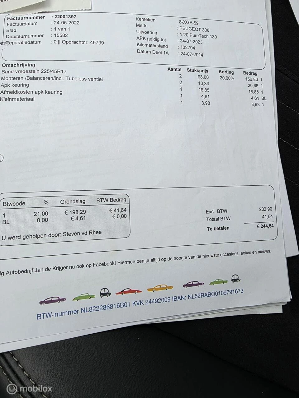 Hoofdafbeelding Peugeot 308