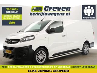 Opel Vivaro 1.5 CDTI L3H1 Airco Cruise Camera Parkeersensoren 3 Persoons Elektrpakket