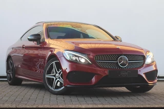 Mercedes C-klasse Coupé 300 Prestige|PANO|AMG|360|ACC|Sfeer