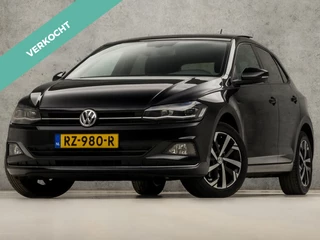 Volkswagen Polo 1.0 TSI Sportline Highline (SCHUIFDAK, APPLE CARPLAY, GROOT NAVI, ZWART HEMEL, CLIMATE, LEDER, LED KOPLAMPEN, GETINT GLAS, PARKEERSENSOREN, ADAPTIVE CRUISE, NIEUWE APK, NIEUWSTAAT)