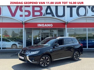 Hoofdafbeelding Mitsubishi Outlander Mitsubishi Outlander 2.0 4WD PHEV AUT. LEER NAVI SCHUIFDAK 360-CAMERA AIRCO LMV PDC