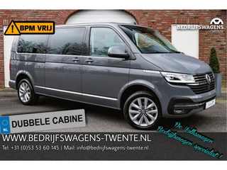 Volkswagen Transporter T6.1 CARAVELLE 2.0 TDI 150 PK DSG L2H1 DUB/CAB A-Klep ACC | LED | Digital Cockpit | Leder | Apple Carplay/Android Auto