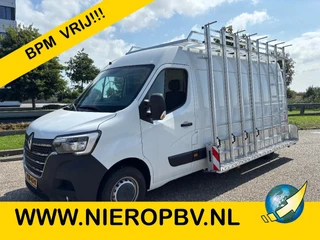 Hoofdafbeelding Renault Master Renault Master 2.3DCI L3H2 Glasresteel Airco Navi Cruisecontrol Trekhaak NIEUW ONGEBRUIKT BPM VRIJ