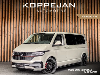 Volkswagen Transporter 2.0 TDI 204PK DSG Dubbele Cabine L2H1 | BULLI | 2X SCHUIFDEUR | ADAPT. CRUISE | STOELVERWARMING | ACHTERKLEP |