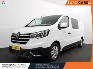 Hoofdafbeelding Renault Trafic Renault Trafic 2.0 Blue dC1 150 EDC T30 L2H1 Advance Dubbele cabine Navigatie Airco Lichtmetalen velgen Betimmering Trekhaak Camera Parkeer sensoren Dab