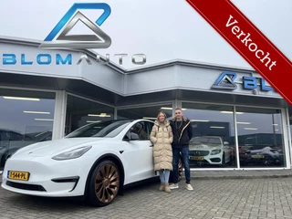 Tesla Model Y Performance AWD 75 kWh 462PK TREKHAAK+AUTOPILO
