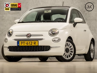 Fiat 500 0.9 TwinAir Turbo Lounge (PANORAMADAK, APPLE CARPLAY, GROOT NAVI, CRUISE, SPORTSTOELEN, LM VELGEN, BLUETOOTH, NIEUWE APK, NIEUWSTAAT)