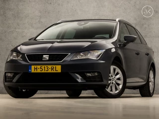 SEAT Leon ST 1.5 TSI Sport 150Pk Automaat (NAVIGATIE, CLIMATE, CAMERA, KEYLESS, SPORTSTOELEN, TREKHAAK, PARKEERSENSOREN, CRUISE, NIEUWSTAAT)