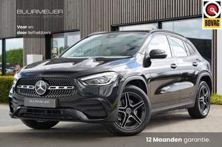 Mercedes GLA-klasse 250 e AMG Line | Sfeerverlichting | Leder | Keyless | Apple CarPlay | Night Pakket | Cruise Control | Stoelverwarming | Zwarte hemel | LED | Dealer onderhouden |