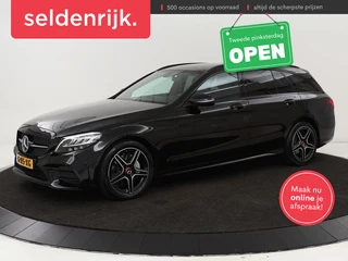 Mercedes-Benz C-klasse 160 Business Solutions AMG | Stoelverwarming |  Trekhaak | Leder/Alcantara | Camera | Navigatie | Park Assist | Full LED | Climate control