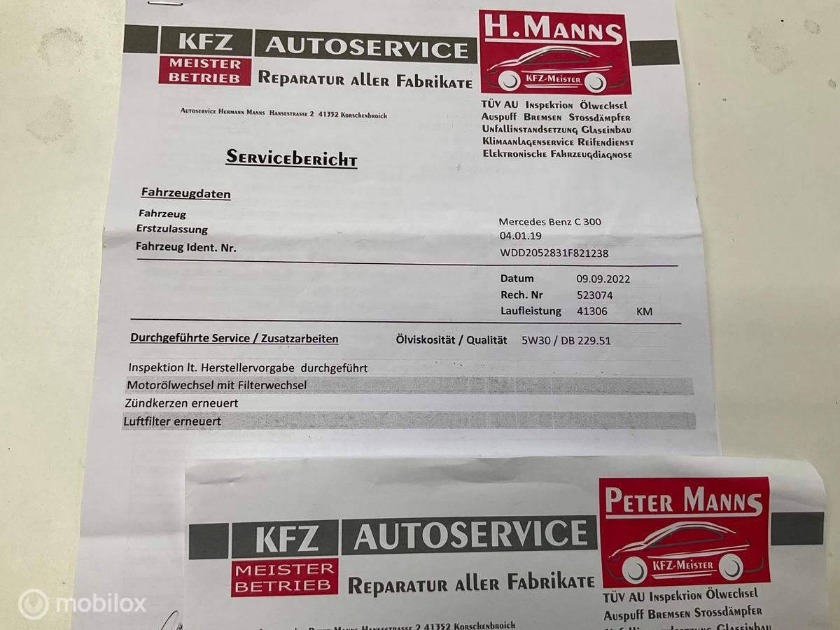 Hoofdafbeelding Mercedes-Benz C-Klasse