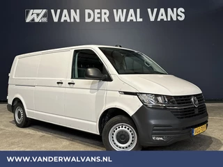 Volkswagen Transporter 2.0 TDI 150pk L2H1 Euro6 Airco | 2500kg Trekhaak | 2x Zijdeur | Camera | Bijrijdersbank | Navigatie Apple carplay, android auto, cruisecontrol, parkeersensoren