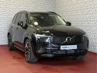 Volvo XC90 2.0 T8 456 PK PHEV AWD LUCHTVERING 7P ULTRA DARK SCHUIFDAK 21''LMV STOEL/STUUR.VERW HARMAN KARDON PANORAMA STANDKACHEL HEADUP