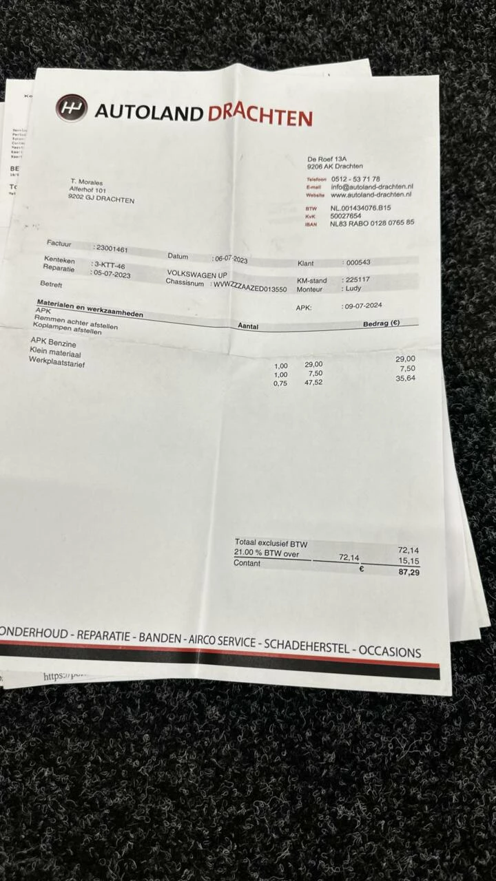 Hoofdafbeelding Volkswagen up!