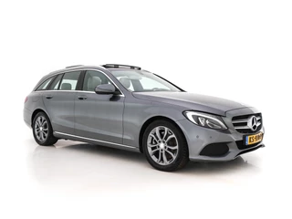 Hoofdafbeelding Mercedes-Benz C-Klasse Mercedes-Benz C-Klasse Estate 300 CDI HYBRID Avantgarde Lease Edition Aut. *PANO | LEATHER-MICROFIBRE | FULL-LED | NAVI-FULLMAP | SPORT-SEATS | ECC | SHIFT-PADDLES | PDC | CRUISE | TOWBAR | 17''ALU*