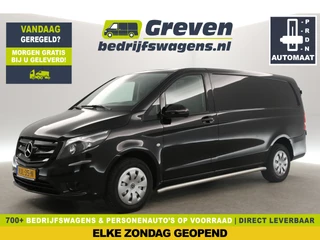 Mercedes-Benz Vito 114 CDI Lang Automaat Airco Camera Carplay Cruise Leder 3 Persoons Elektrpakket Sidebars