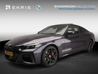 BMW 4 Serie 430i xDrive Coupé | M-Sportpakket | LED | Leder | HUD | Active cruise | Schuifdak | Elektr. zetels | DAB | Harman-kardon sound | Alu 19 inch