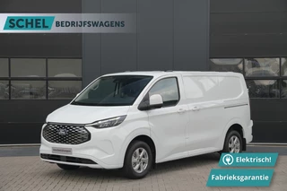 Hoofdafbeelding Ford E-Transit Custom Ford E-Transit Custom 320 L1H1 Limited 71 kWh 218pk - 2x Schuifdeur - Trekhaak - Camera - Carplay - Rijklaar