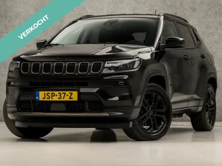 Jeep Compass 4xe 240 Plug-in Hybrid Electric Trailhawk 240Pk Automaat (VIRTUAL COCKPIT, APPLE CARPLAY, GROOT NAVI, LEDER, CAMERA, SPORTSTOELEN, KEYLESS, GETINT GLAS, ADAPTIVE CRUISE, NIEUWSTAAT)