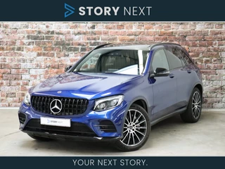 Mercedes-Benz GLC 250 4MATIC AMG Line Automaat / Trekhaak / Panoramadak / Comfortstoelen / 20 Inch / Extra Getint Glas / Lichtpakket / Stoelverwarming / Navigatie / Climate Control / Achteruitrijcamera