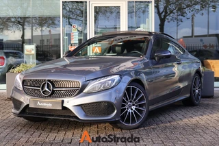 Mercedes C-Klasse Coupe C180 AMG-Line 156pk 9G-Tronic | Burmeister | Memory | Leder | Navi | Climate | 360 Camera