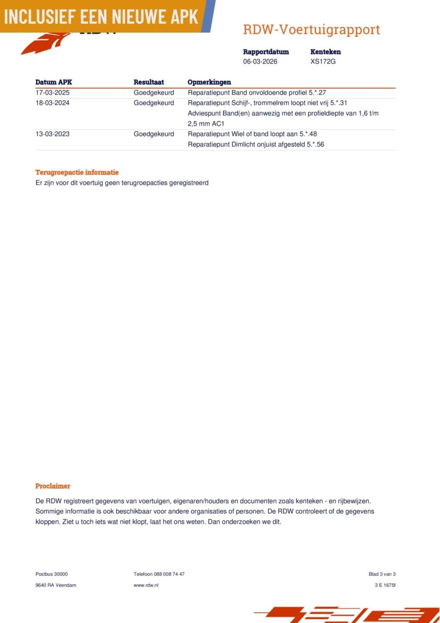 Hoofdafbeelding Volkswagen Golf