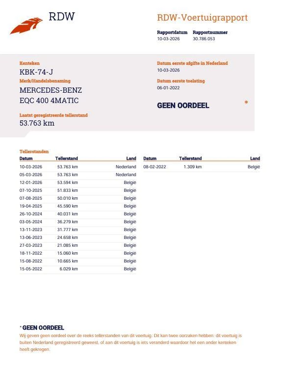 Hoofdafbeelding Mercedes-Benz EQC