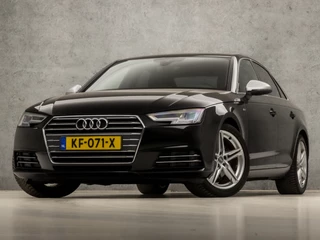 Audi A4 Limousine 1.4 TFSI S-Line Sport 150Pk Automaat (2X S-LINE, DIGITAL COCKPIT, APPLE CARPLAY, GROOT NAVI, GETINT GLAS, SPORTSTOELEN, LEDER, NIEUWE APK, ZWART HEMEL, NIEUWSTAAT)