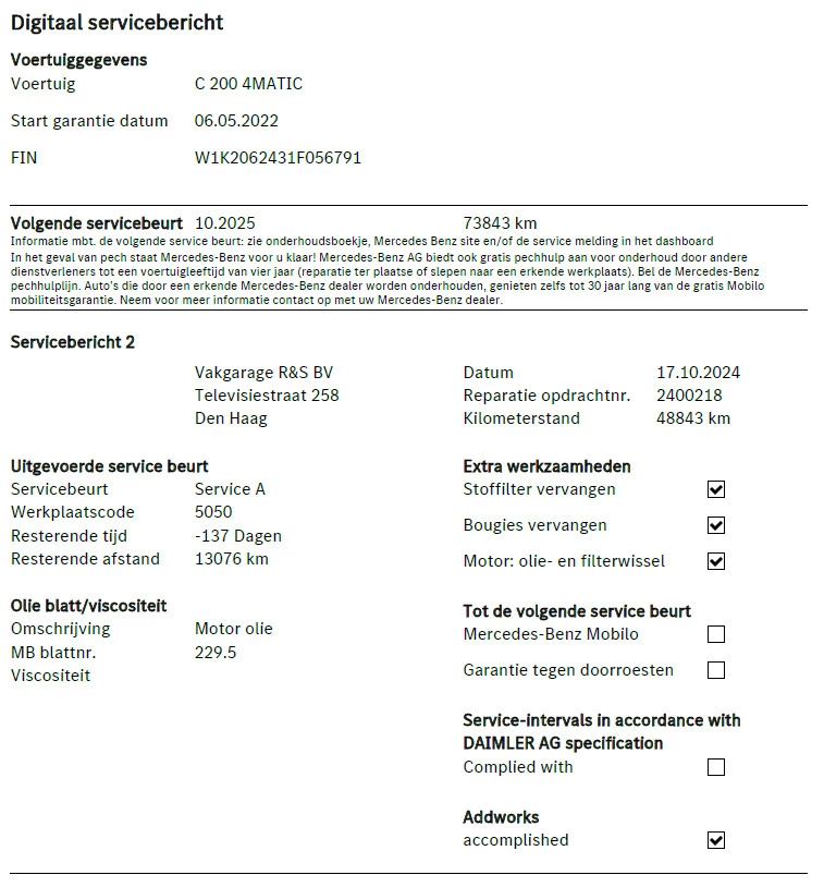 Hoofdafbeelding Mercedes-Benz C-Klasse