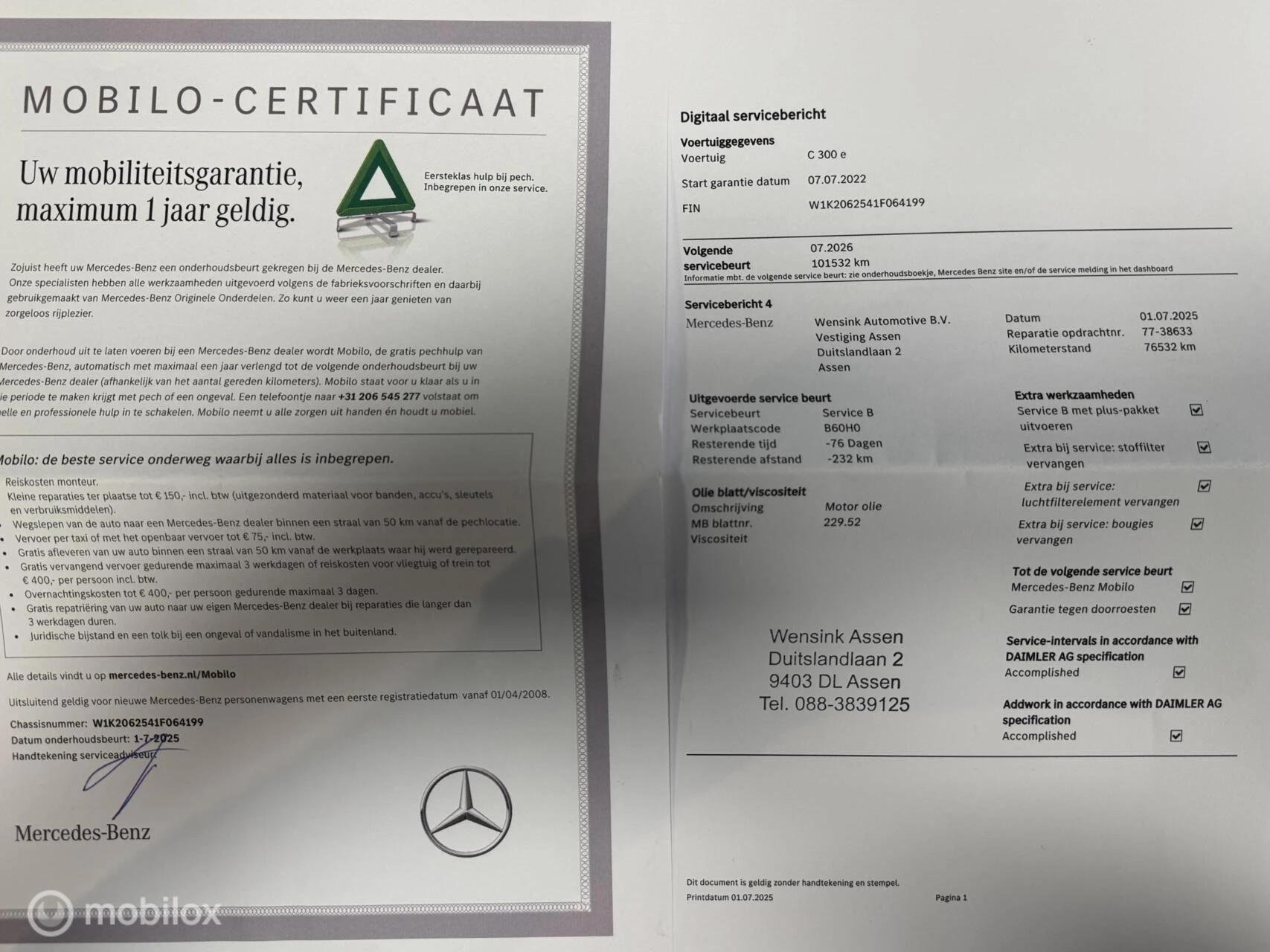 Hoofdafbeelding Mercedes-Benz C-Klasse