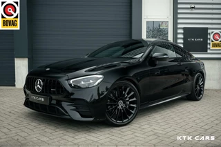 Hoofdafbeelding Mercedes-Benz E-Klasse Mercedes E-klasse Coupé 200 AMG Line Pano|Sfeer|Burnmester|Camera|Cruise|Stoelverwarming|