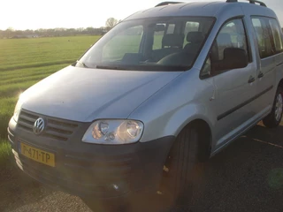 Volkswagen Caddy BIEDEN-als camper bed erin,tent eraan