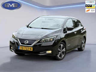 Nissan LEAF Tekna 40 kWh,leder,NAVI,360 achteruitrijcamera,stoelverwarming,Nederlandse auto met nationale auto pas