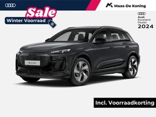 Hoofdafbeelding Audi Q6 e-tron Audi Q6 e-tron S edition performance 306 PK · Tech pakket pro · 360 camera's · Adaptieve luchtvering ·