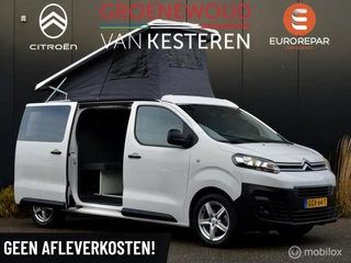 Citroen Jumpy Camper 2.0 120pk | 4 zitplaatsen | Slaaphefdak