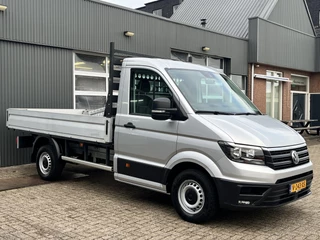 Volkswagen Crafter 35 2.0 TDI Airco Cruise Control Trekhaak 3500kg trekgewicht Open laadbak Navigatiesysteem Apple carplay Euro 6 Open laadbak Pick-up p-up Bakwagen 1e eigenaar Telefoonverbinding