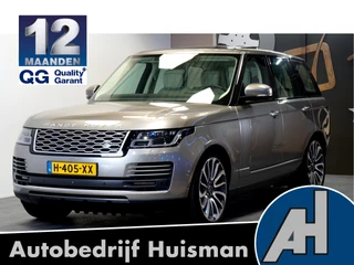 Hoofdafbeelding Land Rover Range Rover Land Rover Range Rover 3.0 TDV6 Autobiography PANORAMADAK + ADAPT.CRUISE + SOFTCLOSE + MERIDIAN AUDIO + MASSAGESTOELEN + LEER + LUCHTVERING + 360 CAMERA + STOELVERWARMING&-KOELING + EL. ACHTERZETELS + NAPPALEER + MATRIX LED + PARKSENSOREN + 22" LM-VELGEN!!