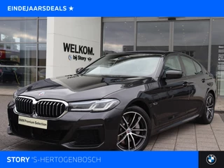 BMW 5 Serie 530e High Executive M Sport Automaat / Sportstoelen / Laserlight / Achteruitrijcamera / Comfort Access / Head-Up / Parking Assistant / Live Cockpit Professional