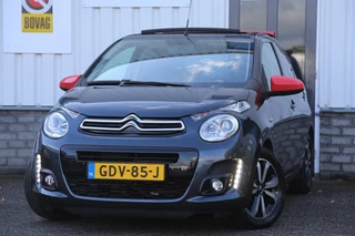 Citroën C1 1.2 PureTech Shine Cabriolet*Perfect Onderh.*Pano/Airco/Cruise-Control/LED/15 inch LM*