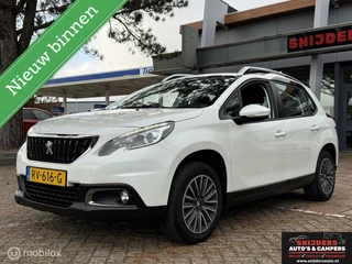 Peugeot 2008 1.2 wit metallic in keurige staat