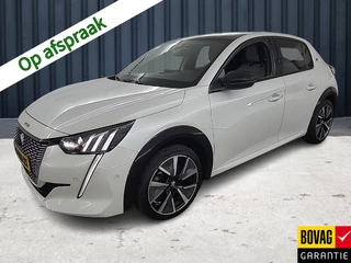 Peugeot e-208 EV GT 350 50 kWh (136 PK) 1e-Eig. & Dealer-Onderh. BOVAG-Garantie. NL-Auto. Panoramadak-Black-Diamant, Leer, Stoelen-Verwarmd, Navigatie/Apple-Carplay/Android-Auto, Achteruitrijcamera, Keyless-Entry, Adaptieve-Cruisecontrol, Privacy-Glas