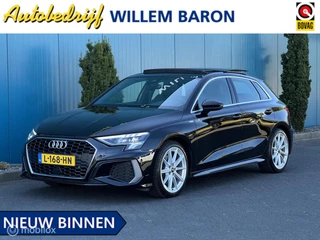 Audi A3 Sportback 30 TFSI S edition PANO | CARPLAY/ANDROID | CRUISE | DIGI.DASHB | NAV | LED | PDC | 18'LMV
