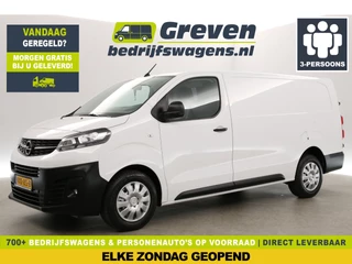 Opel Vivaro 2.0 CDTI L3H1 145PK Airco Cruise Camera Carplay 3 Persoons Navi PDC Elektrpakket