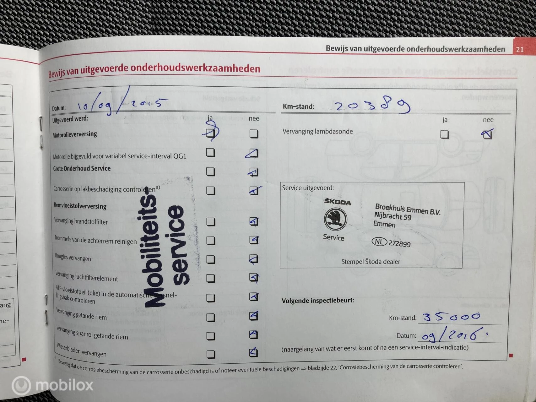 Hoofdafbeelding Škoda Fabia